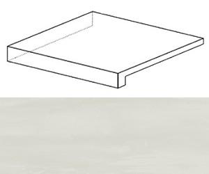 Ступень Marvel Bianco Dolomite Scalino Ang. SX (ATD8) 