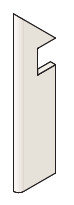 Плинтус Axi Grey Timber Battiscopa Sag. SX (ANMK) 