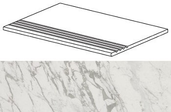 Ступень Marvel Statuario Select Gradino 30x60 (ADW5) 