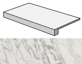 Ступень Marvel Statuario Select Scalino 33x60 (ADXH) 