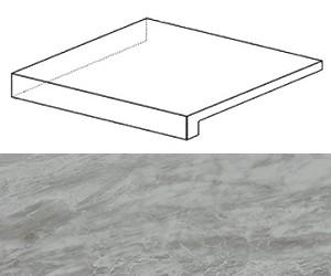 Ступень Marvel Bardiglio Grey Scalino Ang. SX (ATEA) 