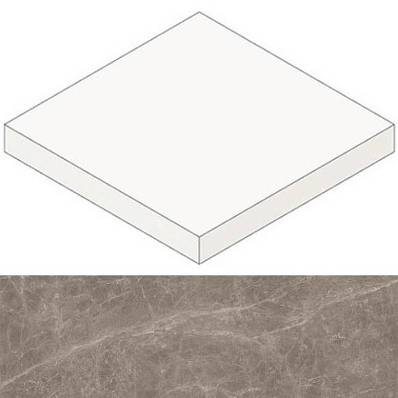 Ступень Marvel Gris Supreme Scalino Angolare (AFCX) 33x33 