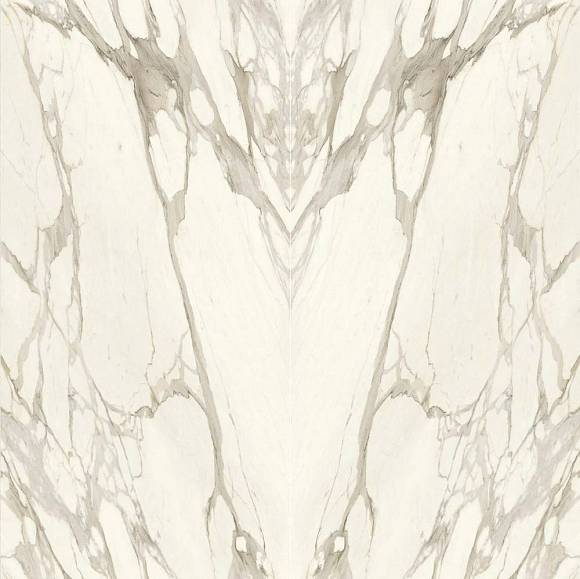 Керамогранит Calacatta Borghini Bookmatch Silk 12 mm ST (AF5C)  1 плитка
