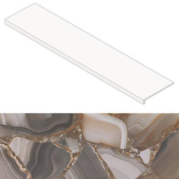 Ступень Marvel Agata Azul Scalino Lap. 150 (AFCU) 33x150