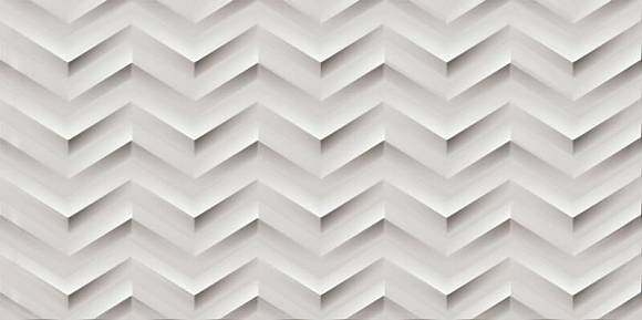 Плитка 3D White Chev 30,5x56 Matt (600010002192) 
