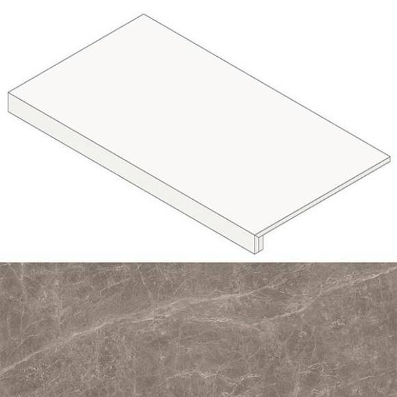 Ступень Marvel Gris Supreme Scalino Lappato (AFCF) 33x60