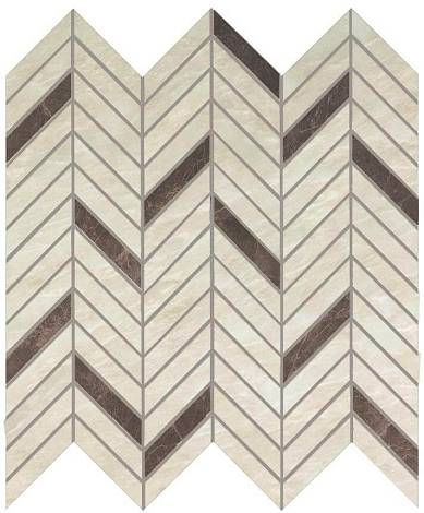 Мозаика Marvel Imperial White Mosaico Twill Lap. (AEPT) 30x31 