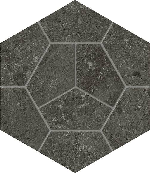 Декор Nyra Charcoal Favus  