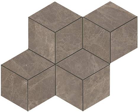 Мозаика Marvel Gris Supreme Mos. Esagono Lap. (AEPK) 30x35 