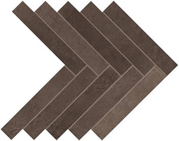 Мозаика Dwell Brown Leather Herringbone (A1DE) 