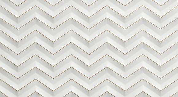 Плитка 3D White Chevron Glitter Matt (600080000407) 