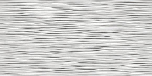 Плитка 3D Wave White Glossy 40x80 (8DWG) 