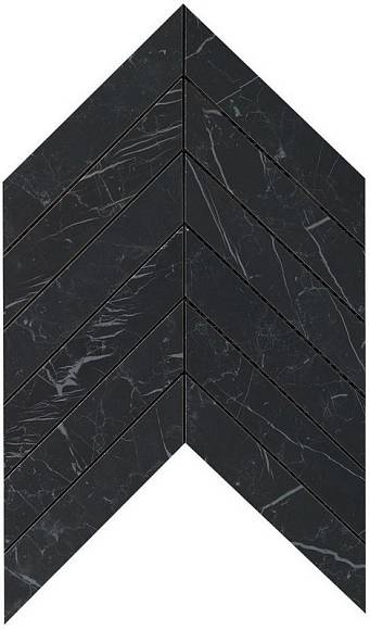 Мозаика Marvel Nero Marquina Chevron Wall (9SCN) 