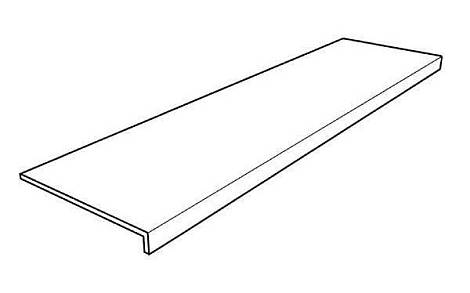 Ступень Log Select Silver Flamed Round 30x120 Ang. SX SP