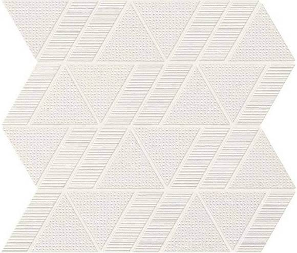 Aplomb White Mosaico Triangle 31,5x30,5 (A6SP) Керамическая плитка XL