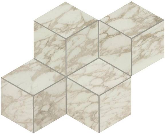 Мозаика Marvel Royal Calacatta Mos. Esagono Lap. (AEPM) 30x35