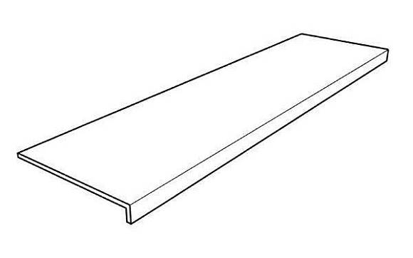 Ступень Log Select Silver Flamed Round 30x120 Ang. SX SP