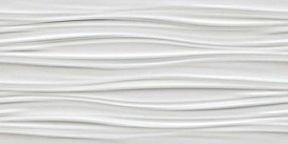 Плитка 3D Ribbon White Matt 40x80 (8SBW) 