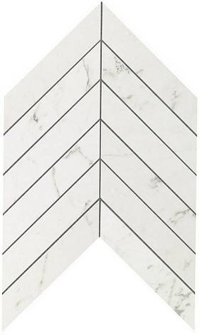 Мозаика Marvel Carrara Pure Chevron Wall (9SCA) 