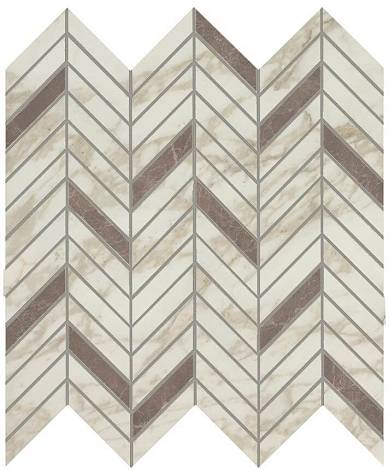 Мозаика Marvel Royal Calacatta Mosaico Twill Lap. (AEPS) 30x31 