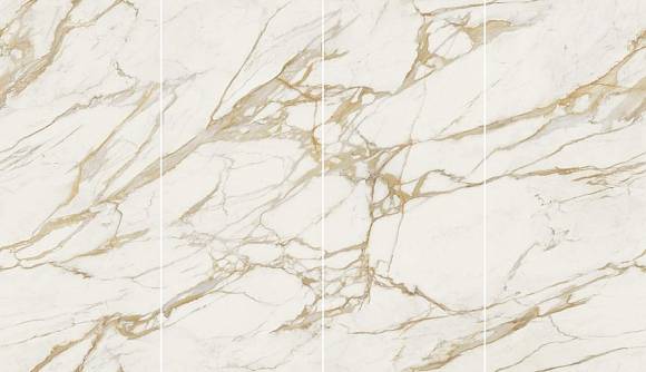 Керамогранит Marvel Next Calacatta Oro 120x278 - 6mm Lapp. Kit Endless (HGKR)