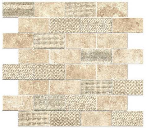 Мозаика Aix Blanc Minibrick Tumbled (9AKB) 