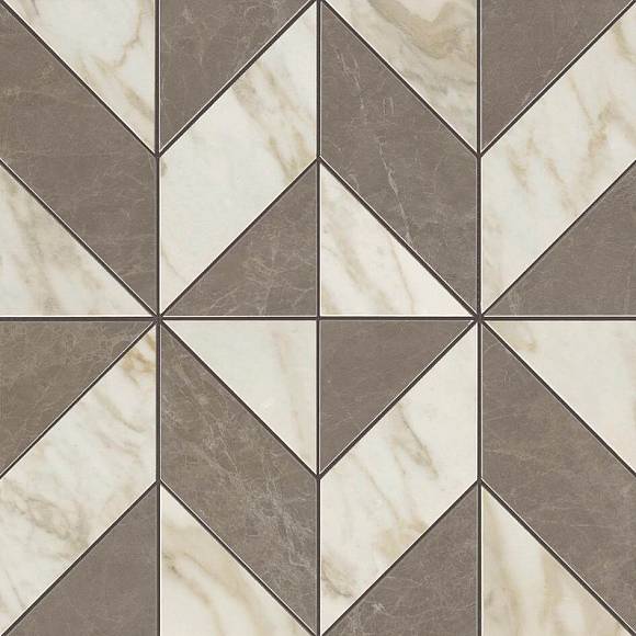 Мозаика Marvel Gris-Calacatta Mosaico Cubes Lap. (AEPU) 36,5x36,5
