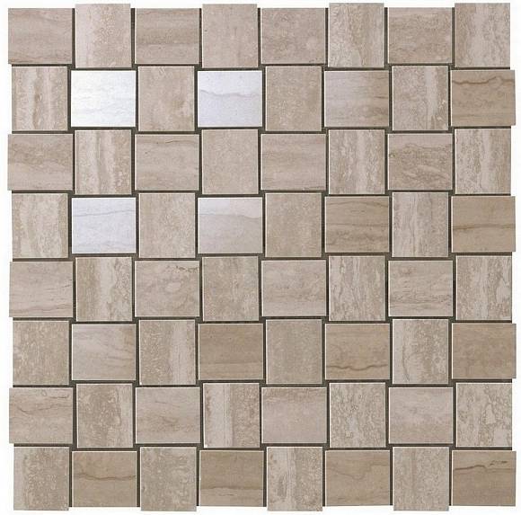 Мозаика Marvel Travertino Silver Net Mosaic (9MVM) 