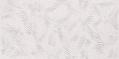 Плитка 3D Wall Carve Leaf White 40x80 (A578) 