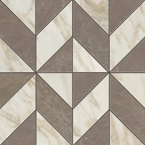 Мозаика Marvel Gris-Calacatta Mosaico Cubes Lap. (AEPU) 36,5x36,5 