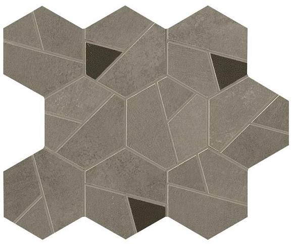 Мозаика Boost Pro Taupe Mosaico Hex Coffee (A0QP) 