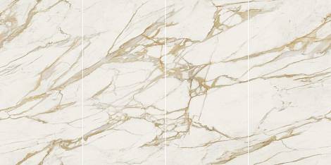 Керамогранит Calacatta Oro Hammered 160x320 - 6mm Kit Endless (HGVI)