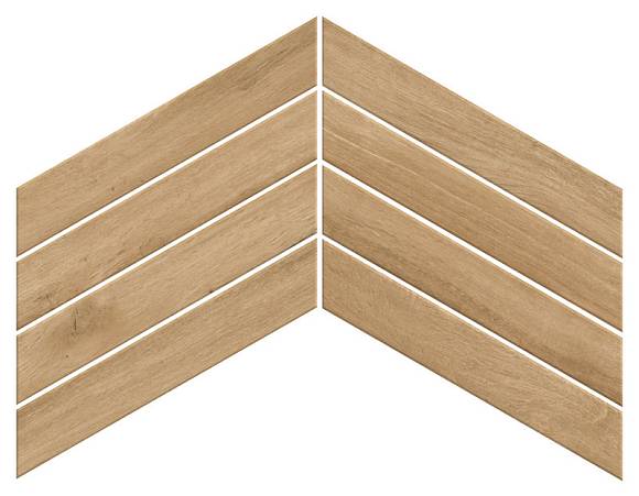 Декор Фьюжн Оак Голден Шеврон 7.5*45