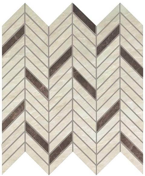 Мозаика Marvel Imperial White Mosaico Twill Lap. (AEPT) 30x31 