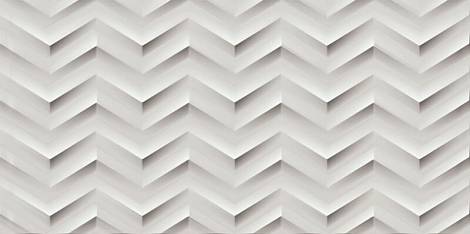 Плитка 3D White Chev 30,5x56 Matt (600010002192) 