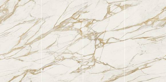 Керамогранит Calacatta Oro Hammered 160x320 - 6mm Kit Endless (HGVI)