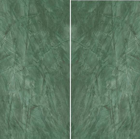 Керамогранит Exotic Green Bookmatch Polished 12 mm ST (A9CO)  1 плитка