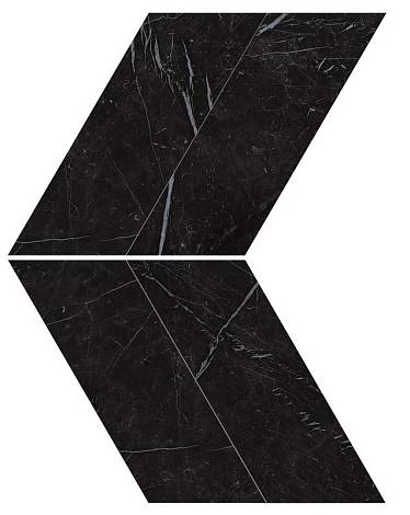 Мозаика Marvel Nero Marquina Chevron Lappato (AS1W) 